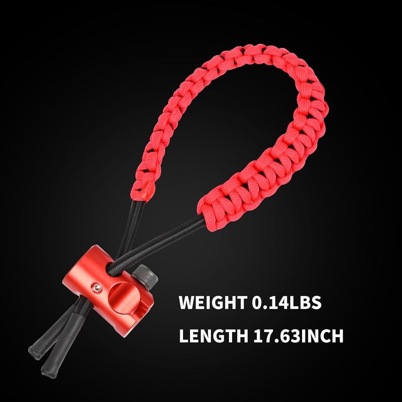 SP.G Archery Bow Wrist Sling - Bow Wrist Strap with Quick Disconnect, Compound Bow Wrist Sling Adjustable Bow Strap for Recurve Compound Bow Hunting Targeting Accessories - Image 5